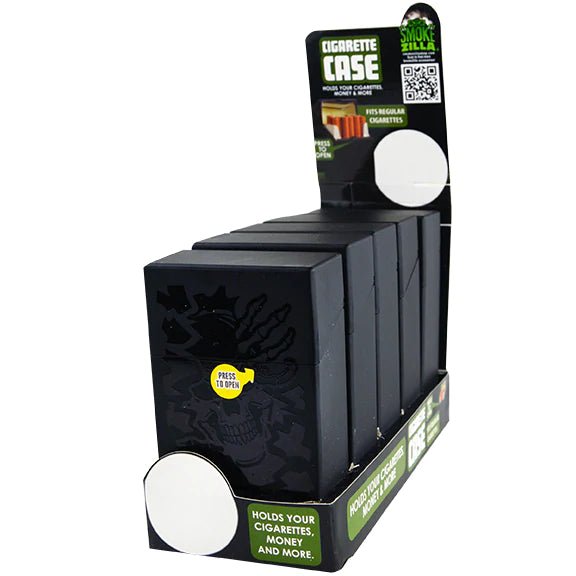 MATTE BLACK CIG BOX 5CT DISPLAY - SMDistro